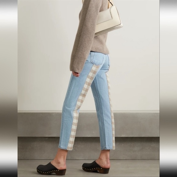 Still Here Tate High Rise Straight Leg Jeans in Vintage Blue Size 28 100% Cotton - Picture 3 of 15